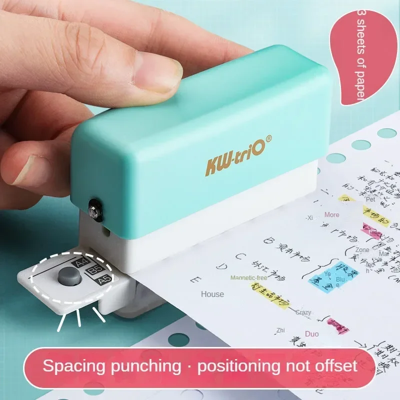 Mini 6 holes craft paper punching tool